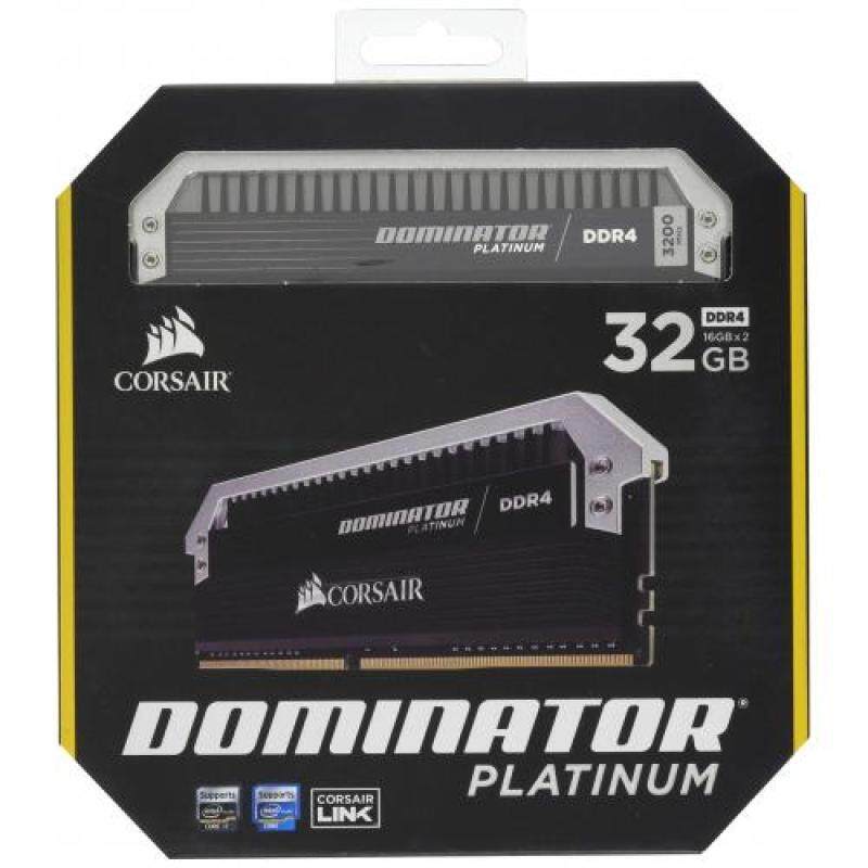 CORSAIR DDR4 memory modules DOMINATOR PLATINUM Series 16GB × 2 sheets kit CMD32GX4M2C3200C16 Singapore