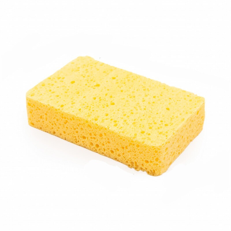 1/5 Pieces of Natural Wood Pulp Cotton Dishwashing Cleaning Sponge Magic Scrub Pot Kitchen Strong Decontamination Artifact Thick and Durable