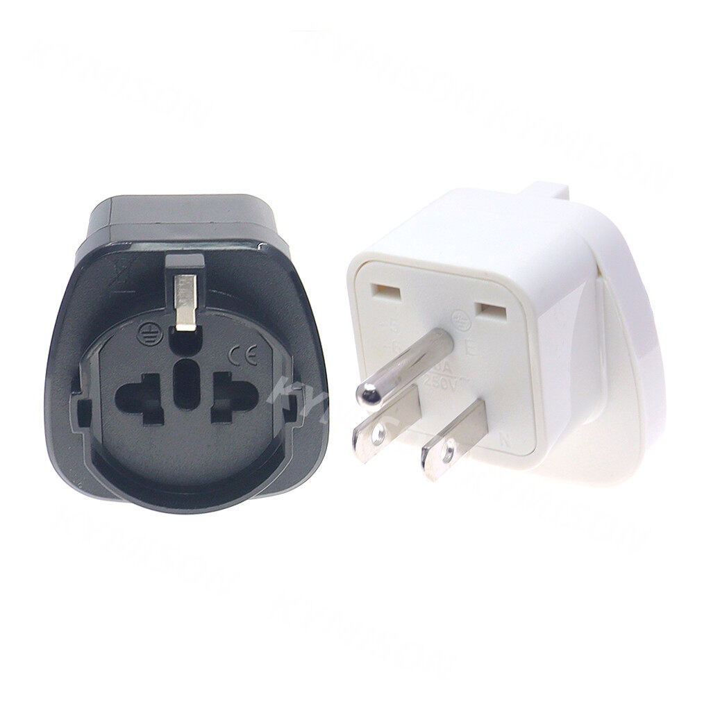 US 3 Pins Standard Adaptor, Embedded Swiss Italy Round Pins To America Philippine Thailand Canada Converter For Travel Charging Home Conversion