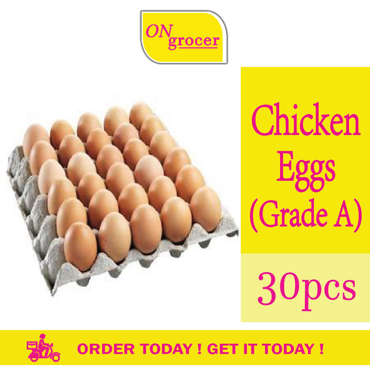 A1221 Chicken Eggs Grade A 30pcs Lazada