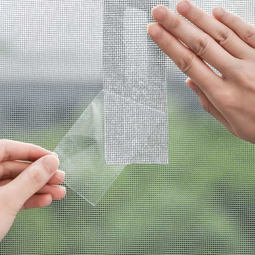 Miếng Dán Cửa Sổ Và Màn Chống Muỗi Miếng Dán Cửa Sổ Cát Tự Dính Gạc Vá, Miếng Vá Lưới