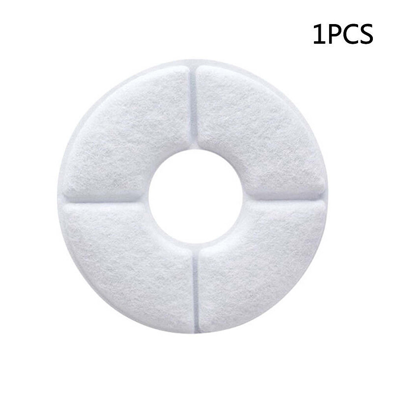 Cat Water Fountain Replacement Activated Carbon Filter For Replaced Filters Flower For Pet Dog Round Drinking Fountain Dispenser