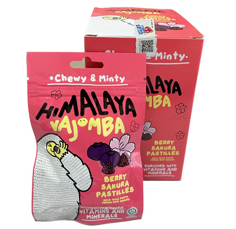 HIMALAYA VAJOMBA PASTILLES – HONEY LEMON, BERRY SAKURA, PEPPERMINT ...