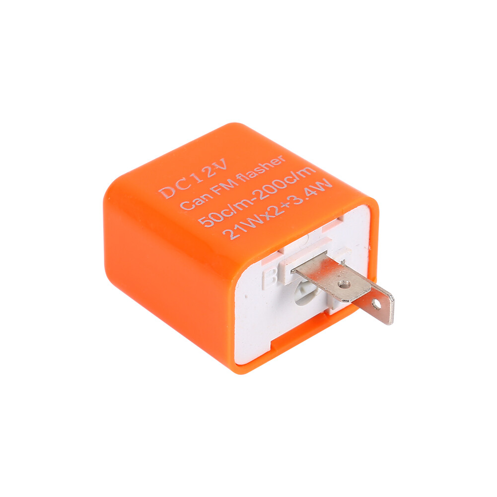 Rơ le nháy nháy 2 chân Đèn báo rẽ cho xe máy Đèn LED nháy nháy có thể điều chỉnh tốc độ