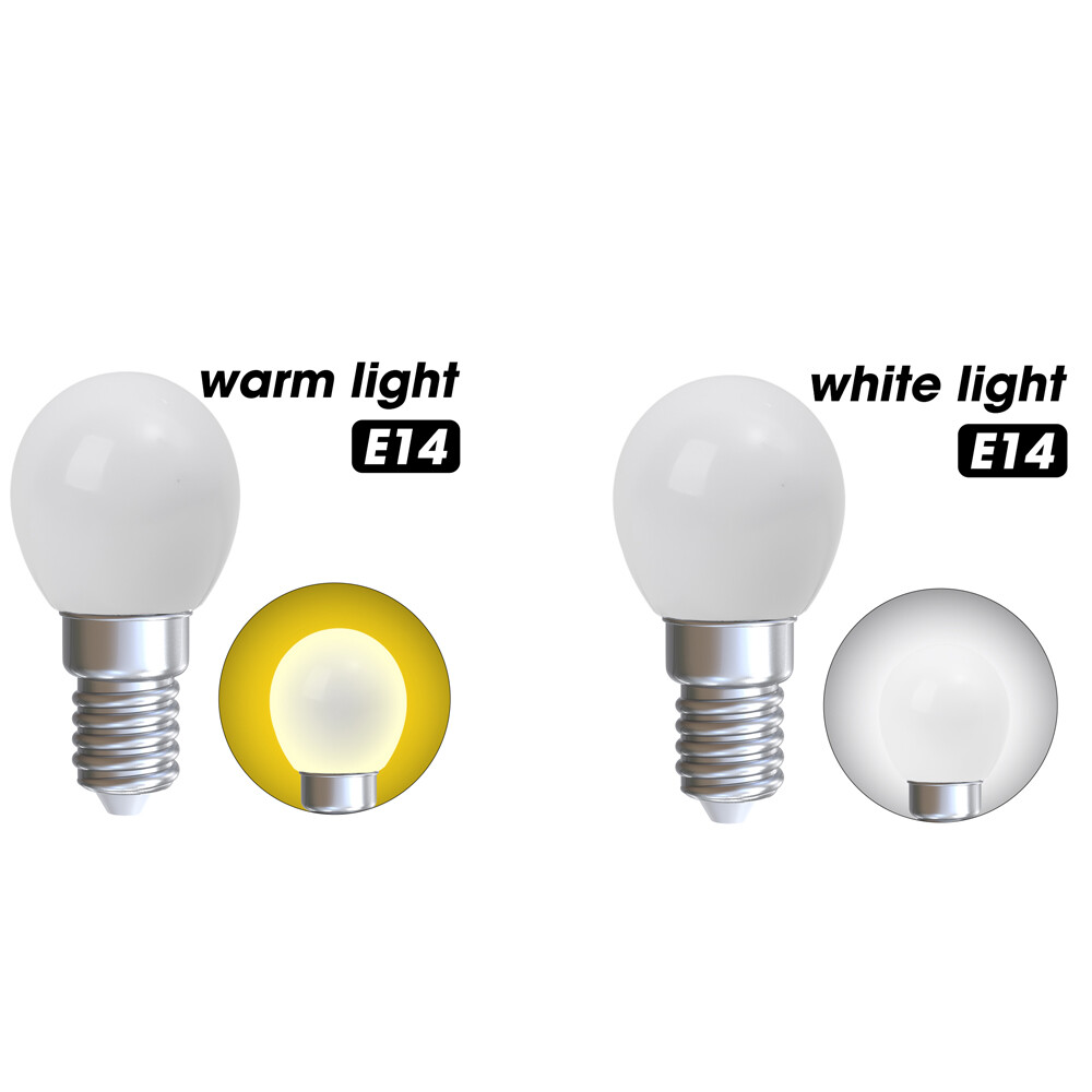 1/2pcs LED Refrigerator Light Bulbs E12/E14 Light Bulbs 220V Replace Refrigerator Lamps Bulb for Refrigerator Display Cabinets