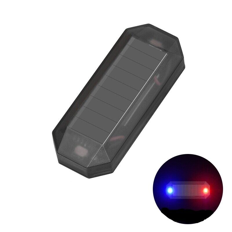 Đèn LED Báo Động Ô Tô Năng Lượng Mặt Trời Hệ Thống An Ninh Báo Động Ô Tô Cảnh Báo Chống Trộm Đèn LED Nhấp Nháy Màu Đỏ Đèn Tín Hiệu Nhấp Nháy