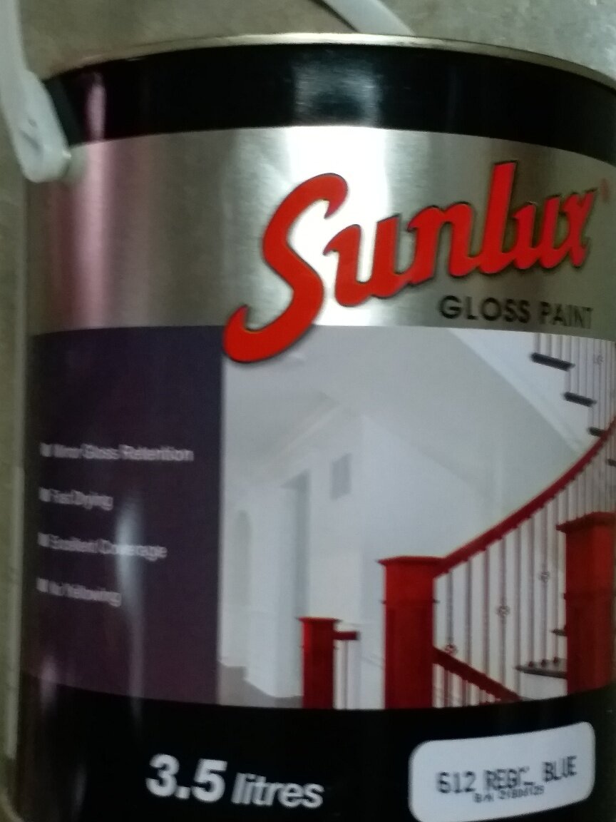 SUNLUX Gloss Paint / Wood Or Metal Paint / Cat Kayu Dan Besi REGAL