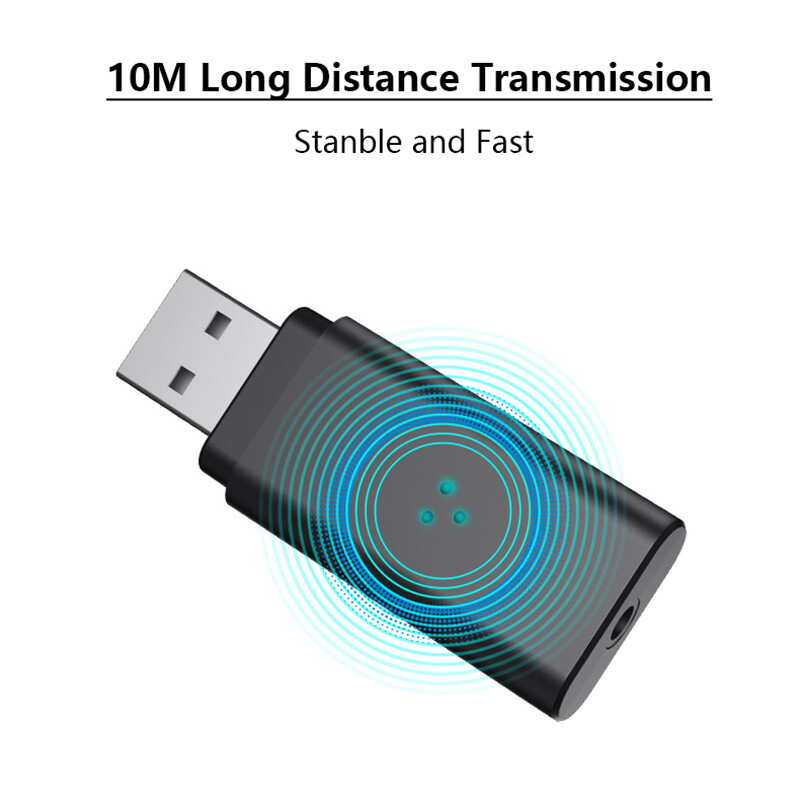 DISOUR Bộ Thu Âm Thanh Stereo USB Bluetooth 5.0 Bộ Chuyển Đổi Bluetooth Rảnh Tay Không Dây Dongle Cho Loa Cho Iphone Xe Hơi