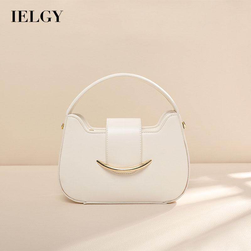 IELGY Small bag one shoulder portable messenger saddle bag underarm fashion women's bag