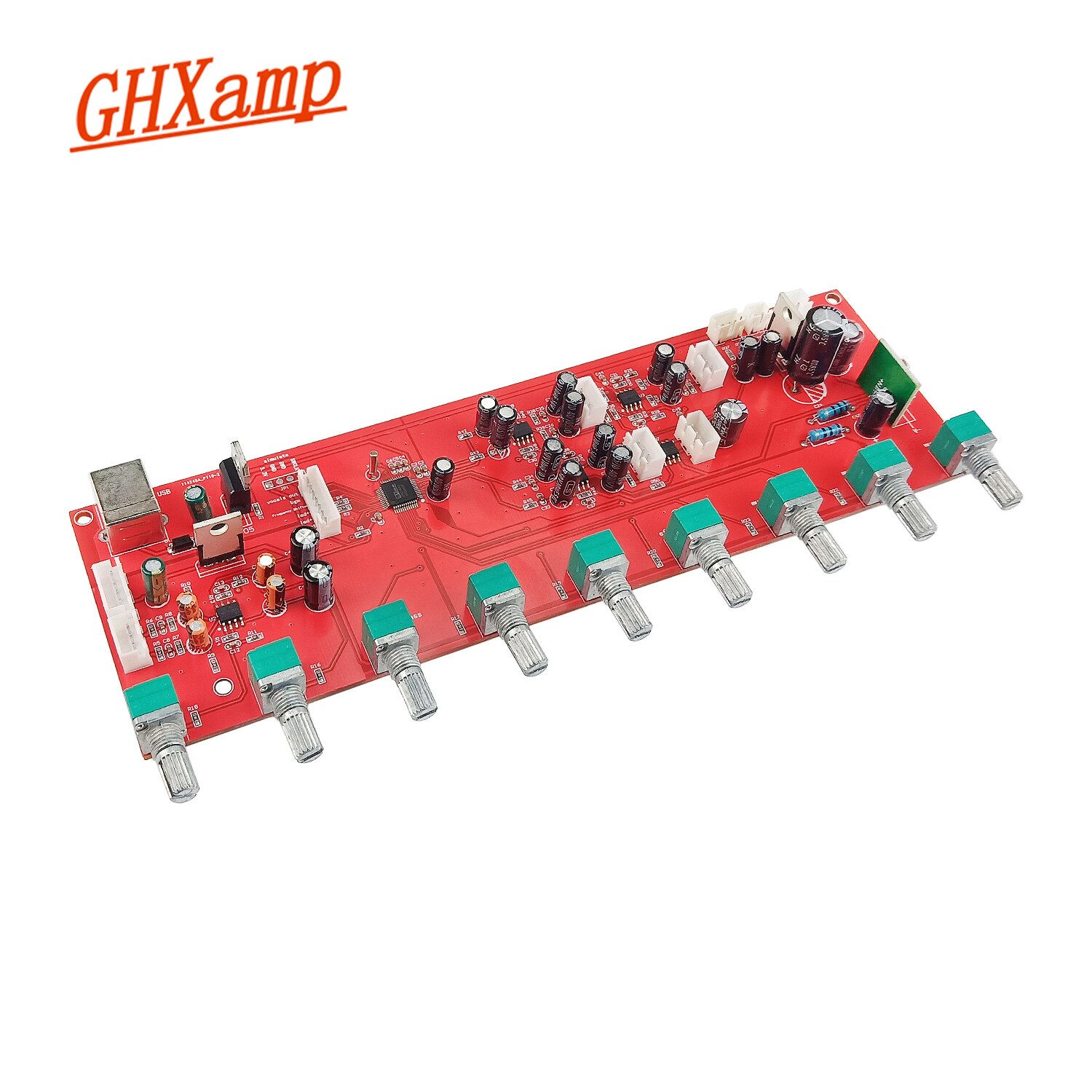 DSP Digital Reverb Module Karaoke Reverb Board Mixer Effect Module 0-99 ...