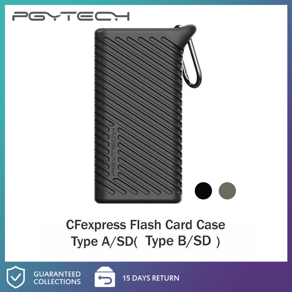 PGYTECH 1000MB/s CFexpress CreateMate Card Reader Case For Type A/SD  Type B/SD