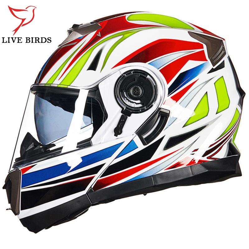 GXT Helm Modular Double-Lens Sepeda 
