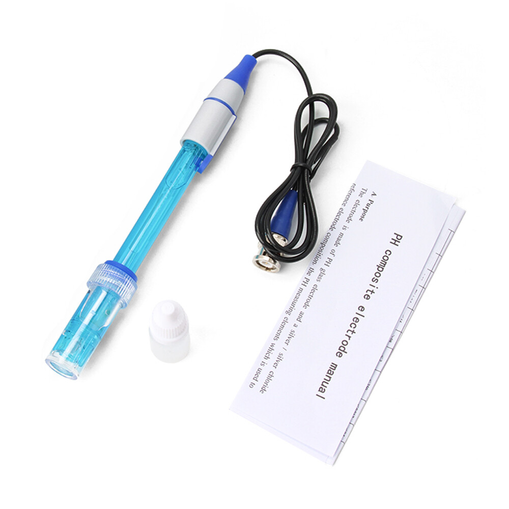 keykits-PH Replacement Probe Aquarium Hydroponic Laboratory Electrode PH Meter Probe BNC Connector PH Meter Sensor