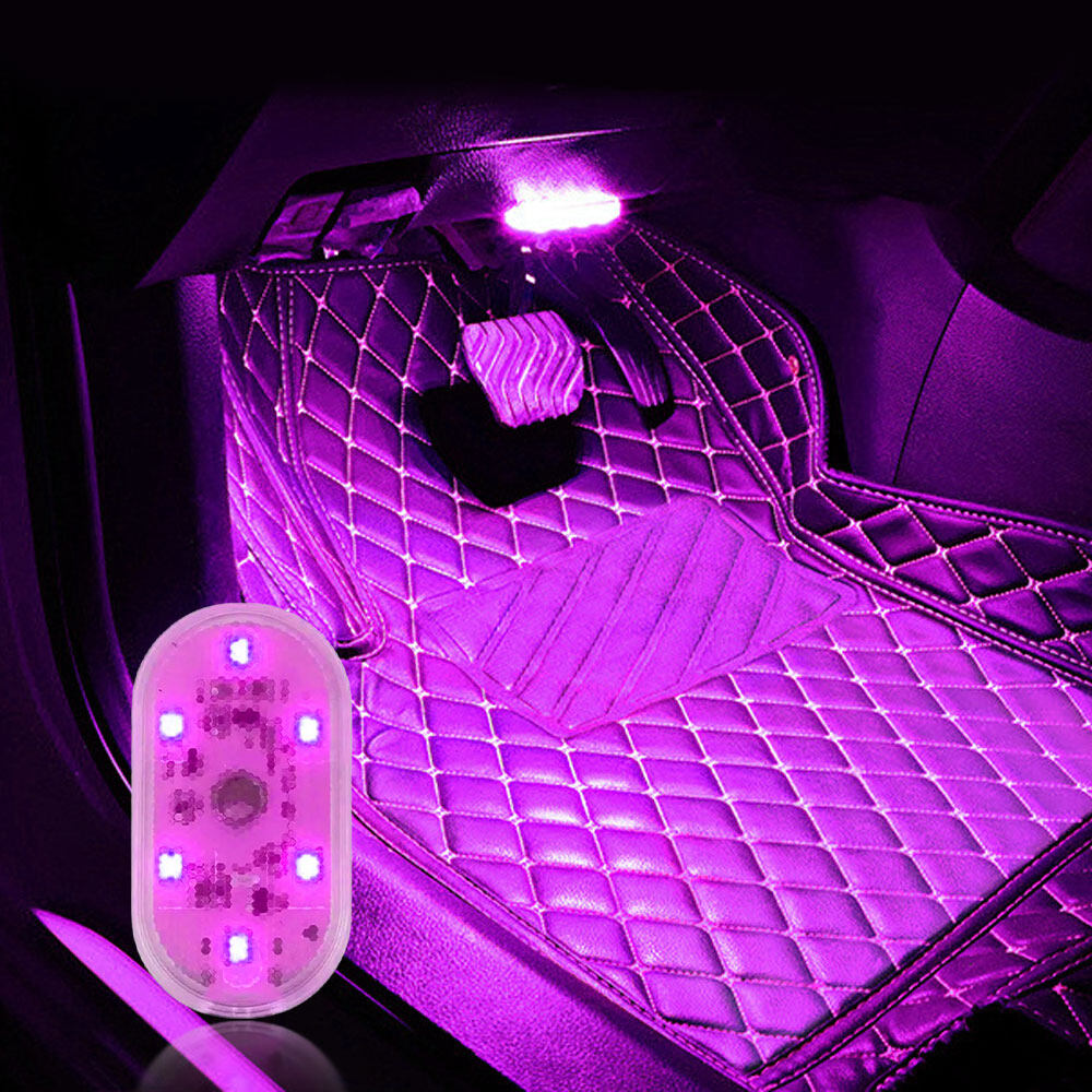 Mini Car Led Touch Light Rechargeable Atmosphere Light Lazada