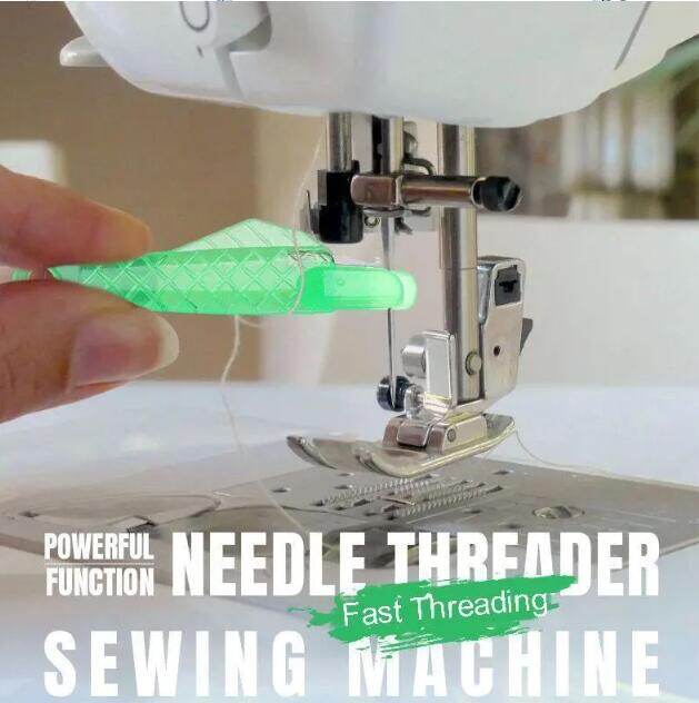 20Pcs Automatic Needle Threader DIY Tool Home Hand Sewing Machine Device Thread Auto Needle Cross Stitch Sewing Accessories