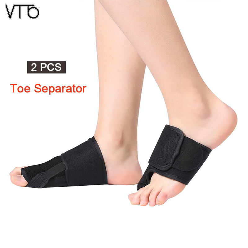 VTTO 1Pair Upgrade Bunion Corrector Toe Separator Splint System Medical