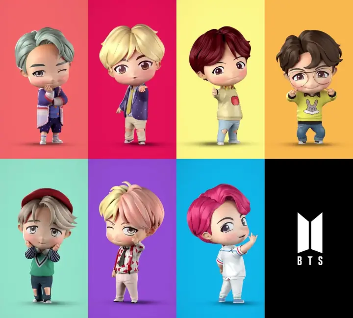 bts pop characters