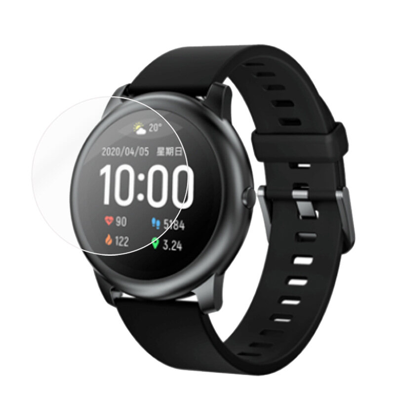 3PCS 9H Premium Tempered Glass or HD Soft Films For Haylou Solar LS05 Smartwatch Screen Protector for XiaoMi Haylou Solar Film Accessories