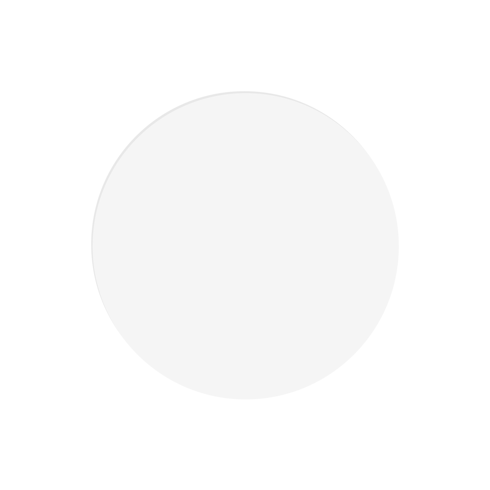 Sanwood® Practical Round Edge Cake Disk Non-stick Transparent Acrylic Cake Base Board for Cakes Serving Cake Plate Non-stick
