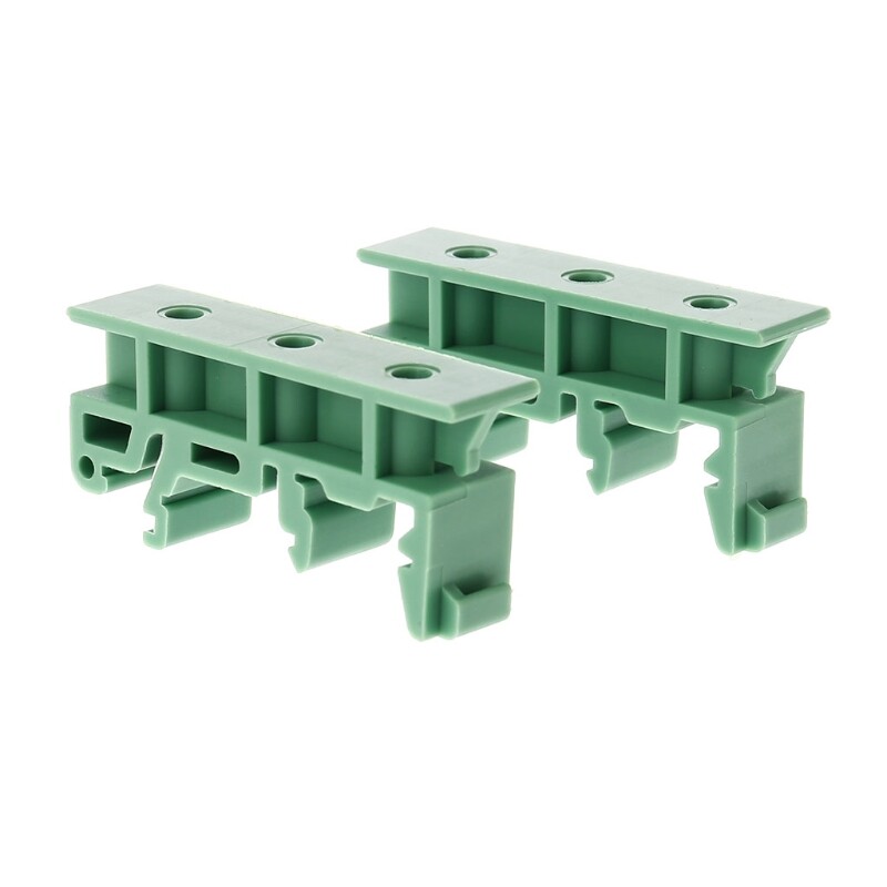 PCB 35mm DIN Rail Mounting Adapter Circuit Board Bracket Holder for Carrier Clip
