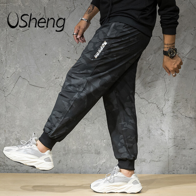 men's zipper pocket joggers