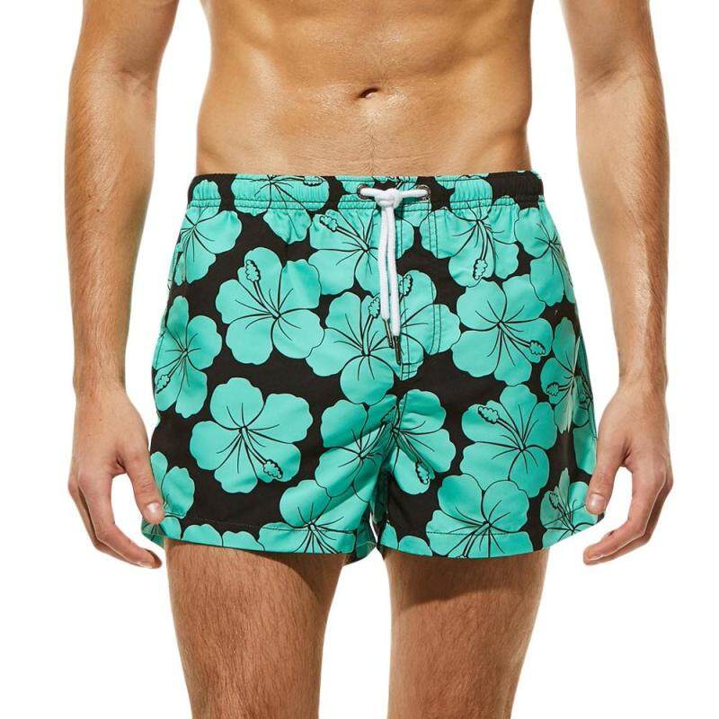 Nơi bán Echomenshop Nam Thoáng Khí Trung Kế Quần Màu In Hoa Đồ Bơi Quần Short Đi Biển MỏNg MặC