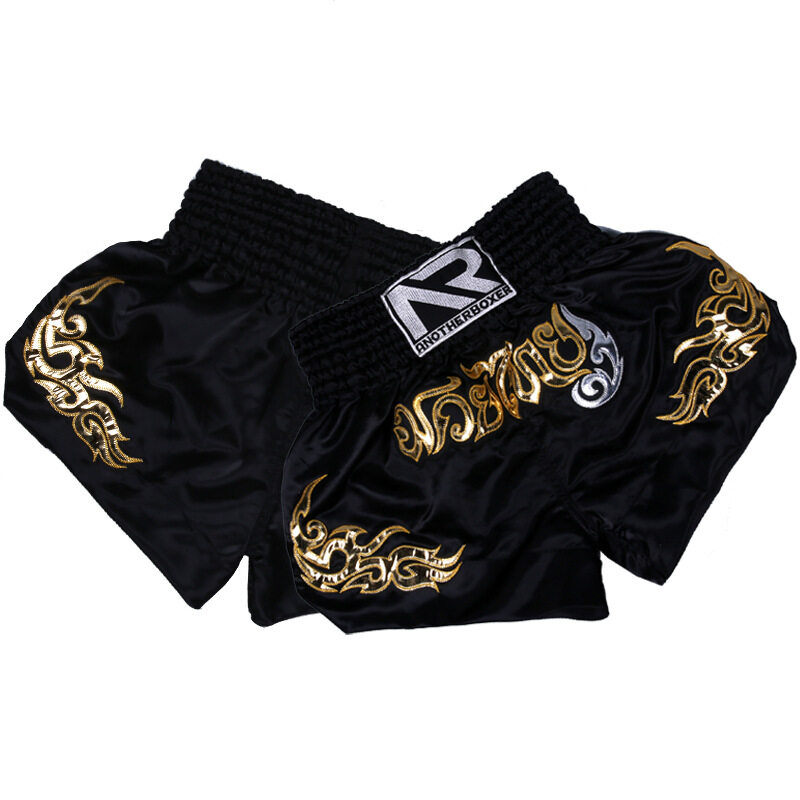 New Kickboxing Trunks MMA Muay Thai Boxing Training Breathable Shorts Clothing