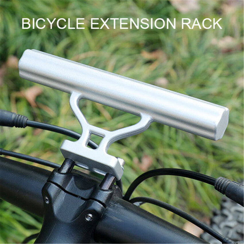 Bike Handlebar Extender Flashlight Holder Handle Bar Bicycle Accessories Extender Mount Bracket Cycling Extender