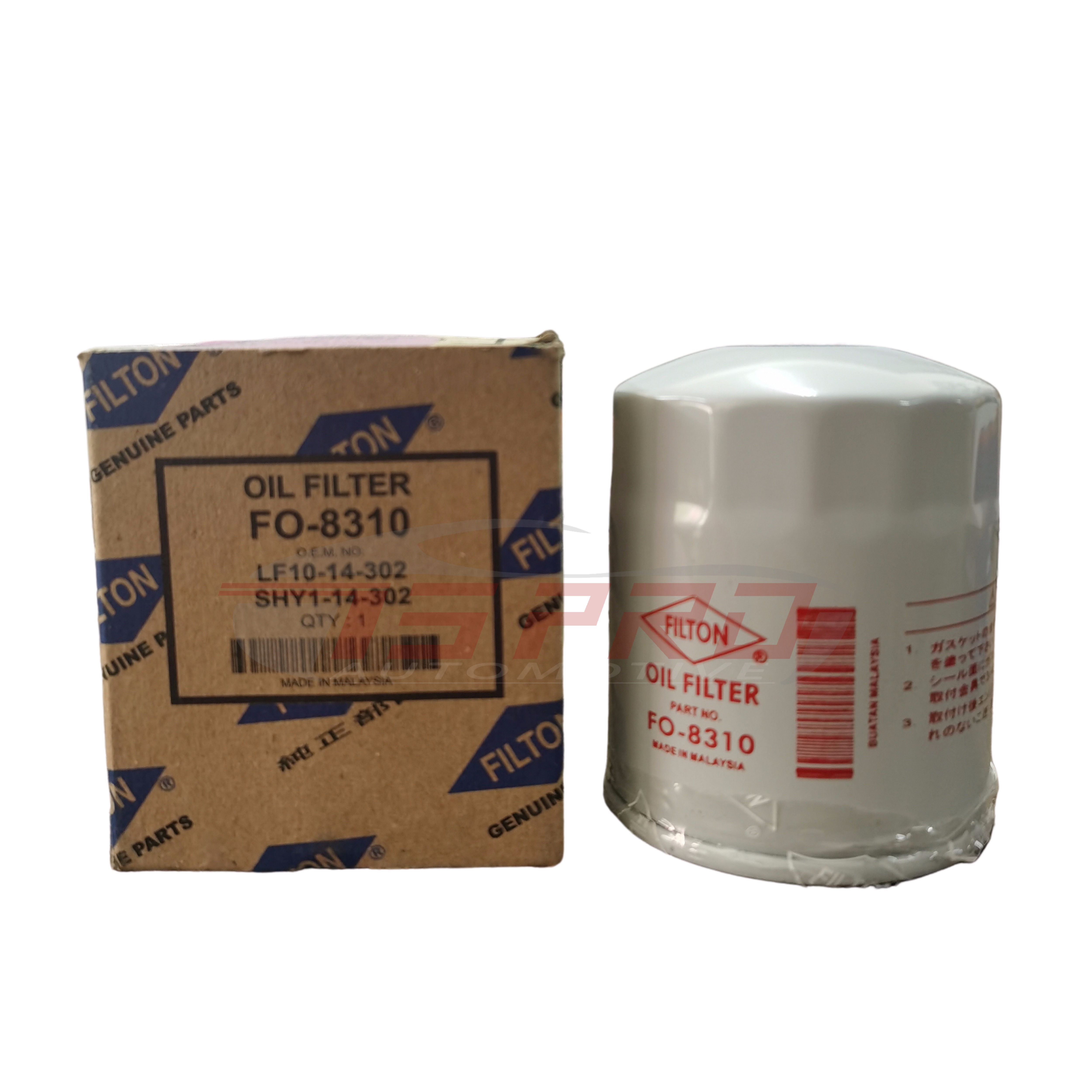 Filton FO 8310 Mazda Oil Filter LF10 14 302 SH01 14 302 SHY1 14 filton-fo-8310-mazda-oil-filter-lf10-14-302-sh01-14-302-shy1-14