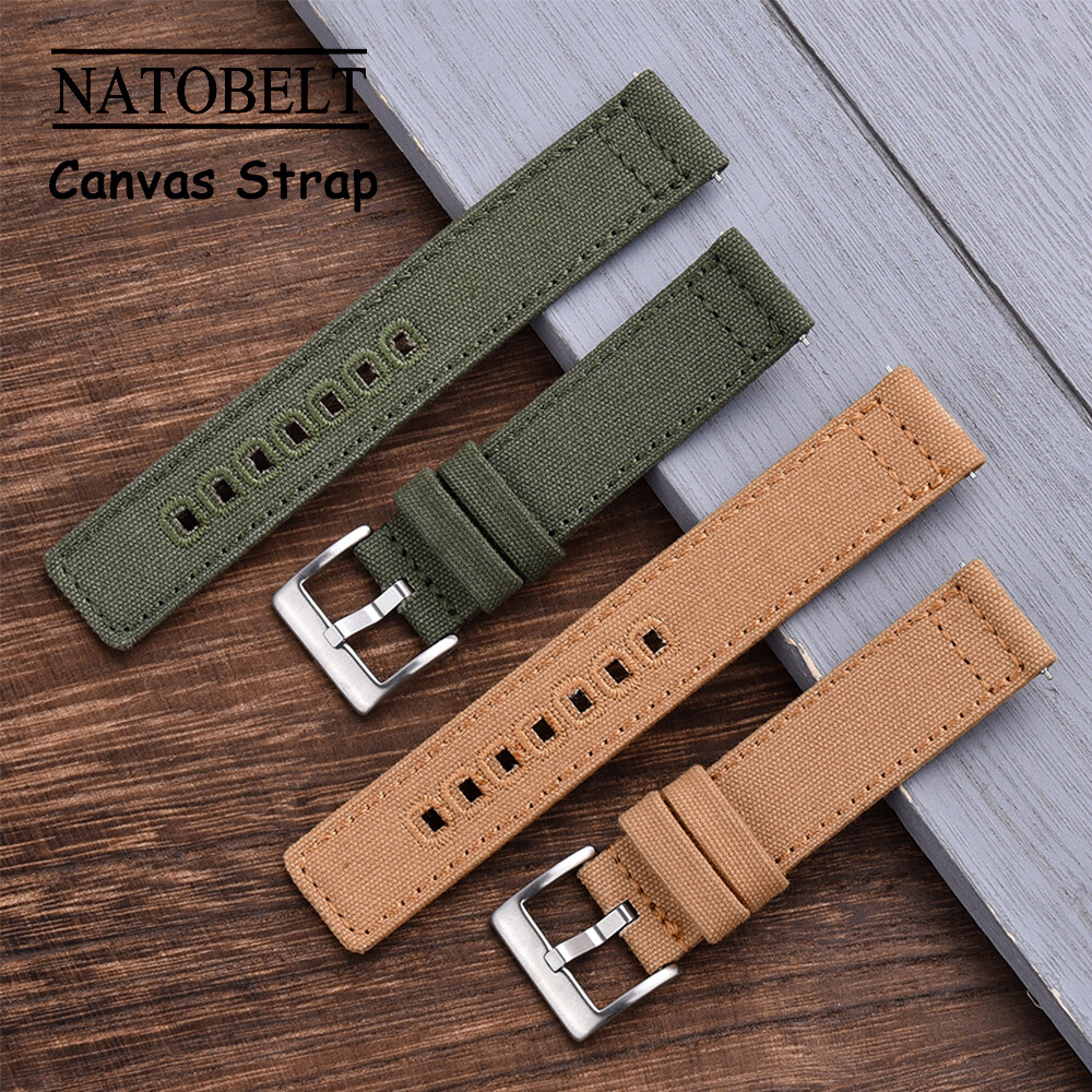 Canvas nato strap hotsell