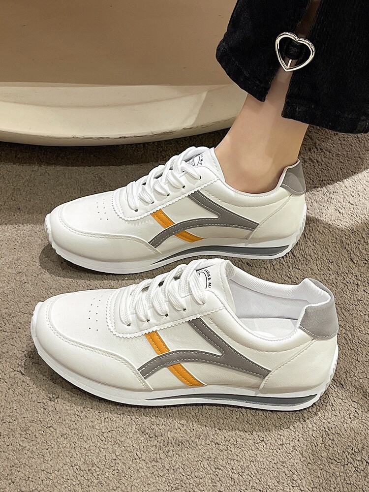 KLAAR VOORRAAD Mode Sneakers Sport Heren Dames Witte Schoenen Ademend Casual Dames Outdoor_voghion.com