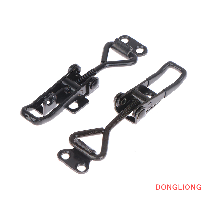 DONGLIONG Toggle Latch Catch Toggle Clamp Adjustable Cabinet Boxes Lever Handle Lock Hasp