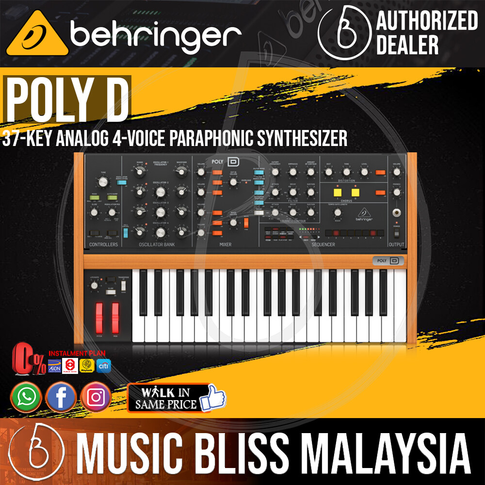 behringer poly d analog polyphonic synthesizer