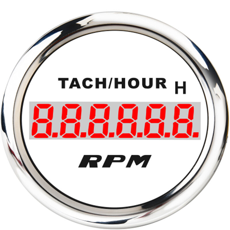 Kalis Air Digital Tachometer 0 9999 Rpm Tolok dengan Digital 0