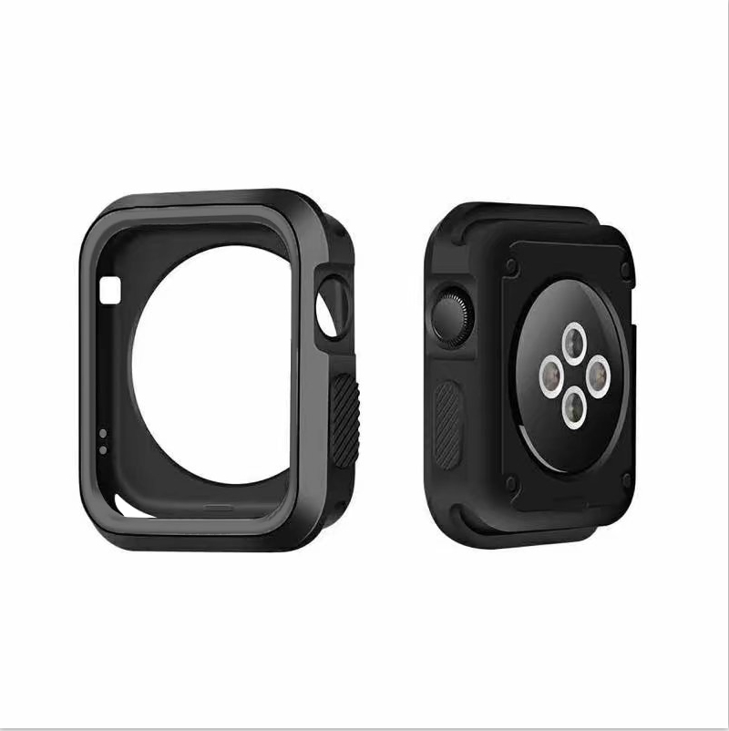 Silicone Case Watch Frame for Apple Watch Series 9 8  41mm 45mm