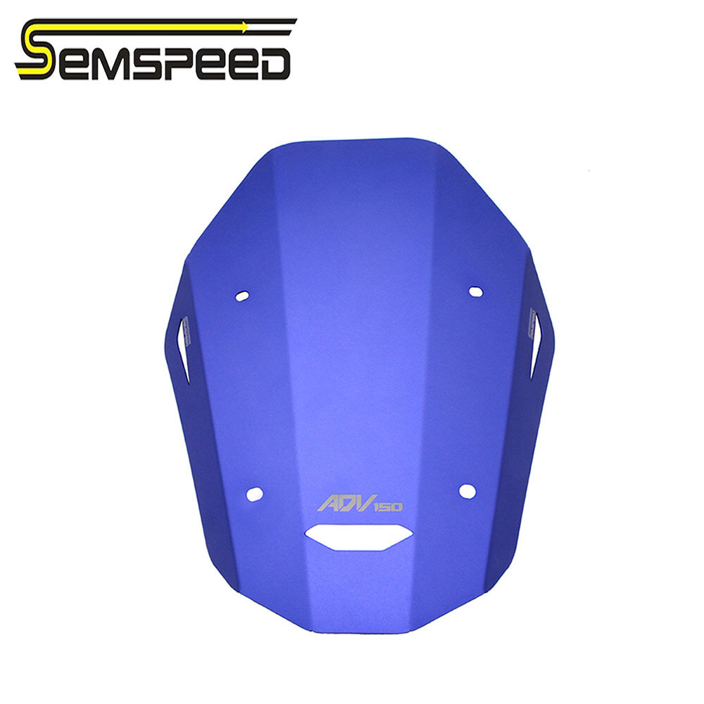 SEMSPEED CNC Front Windscreen Windshield Wind Shield Deflector Guard Cover For Honda ADV 150 ADV150 2019-2022