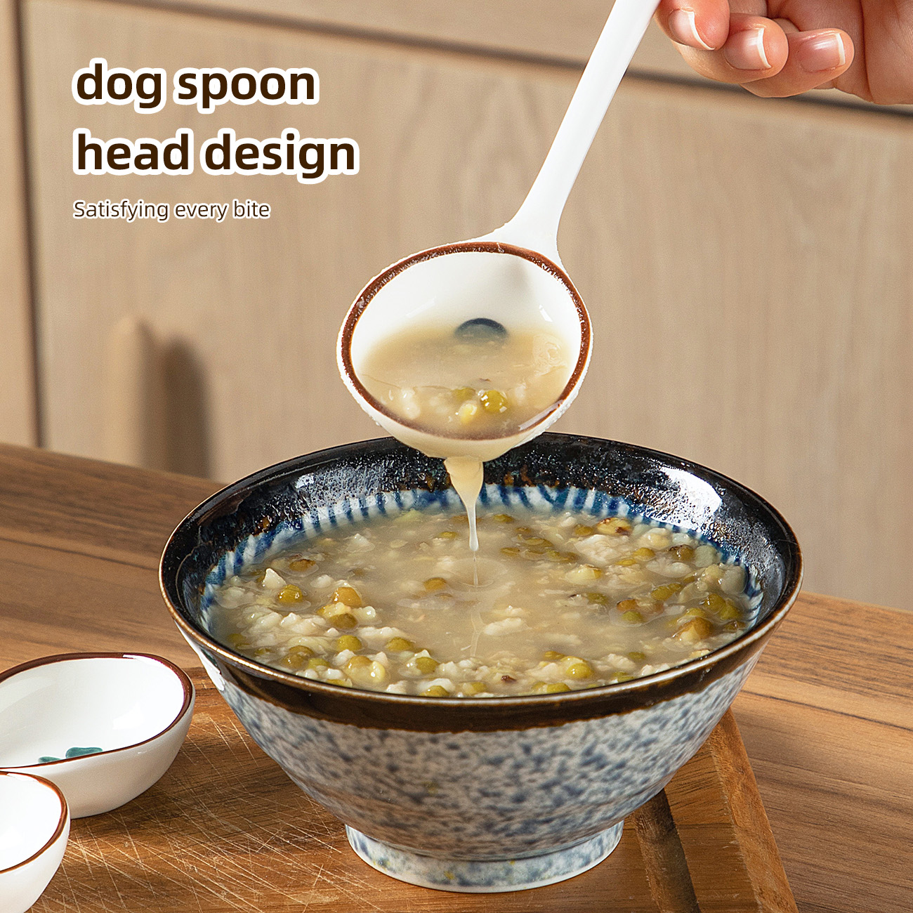 Homenhome Thìa Gốm Thìa Nhỏ Đựng Súp Có Hình Dáng Cao Cấp Nhật Bản Gia Dụng