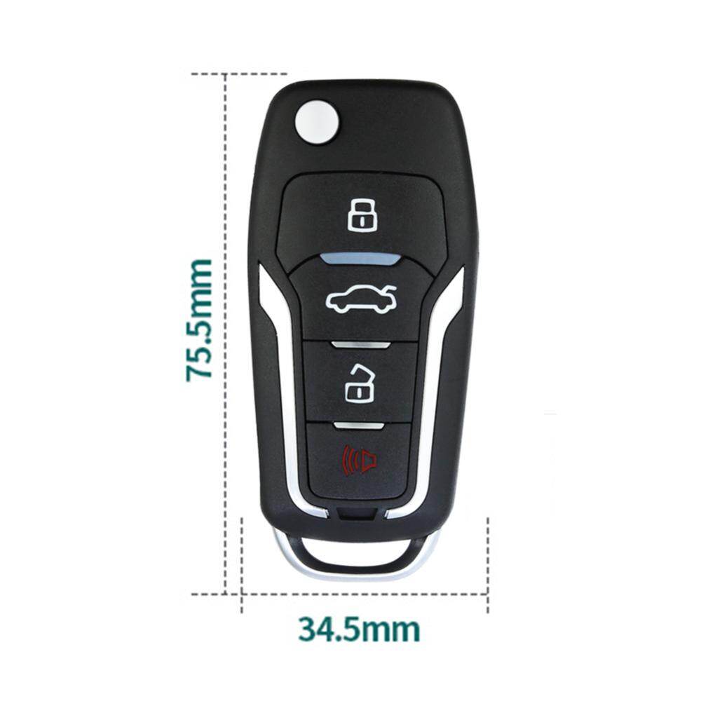 Copy Remote Controller 4 Buttons Gate Opener Remote 433.92 MHz Universal Duplicator Key High Sensitivity for Telescopic Door