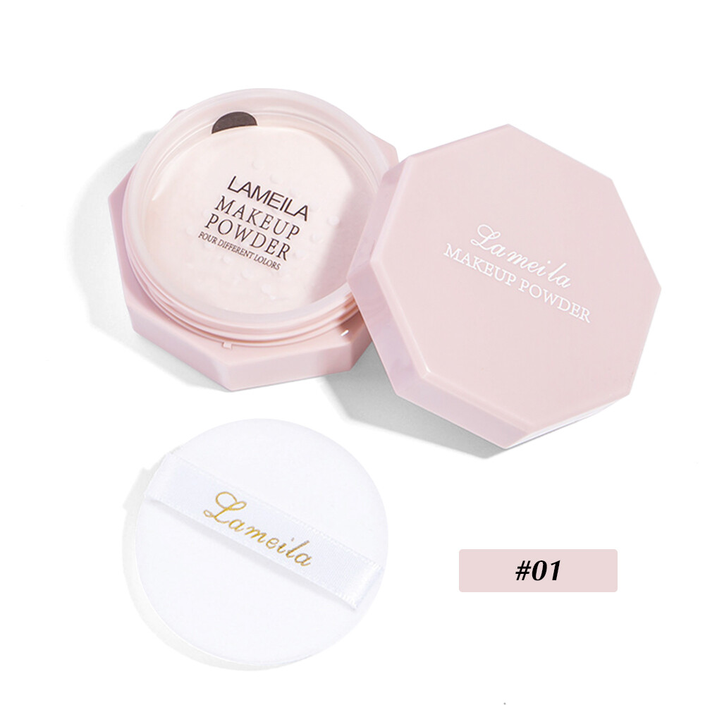 Lameila Loose Powder Oil-control Long Lasting Waterproof Makeup Finish Powder Cosmetic