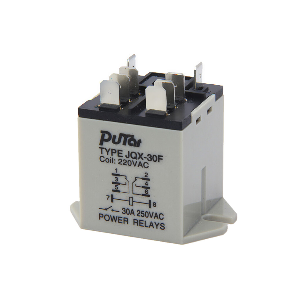 Jqx-30f lazarasport 30a rơle điện 220v ac 8 chân cắm vào điều khiển động cơ