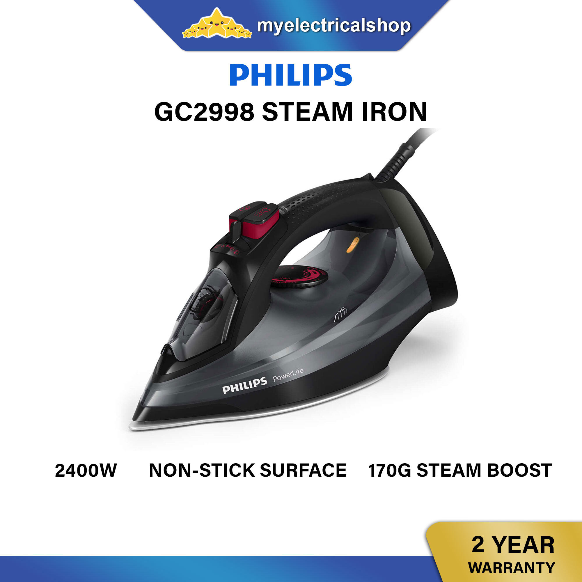 perbezaan iron philips