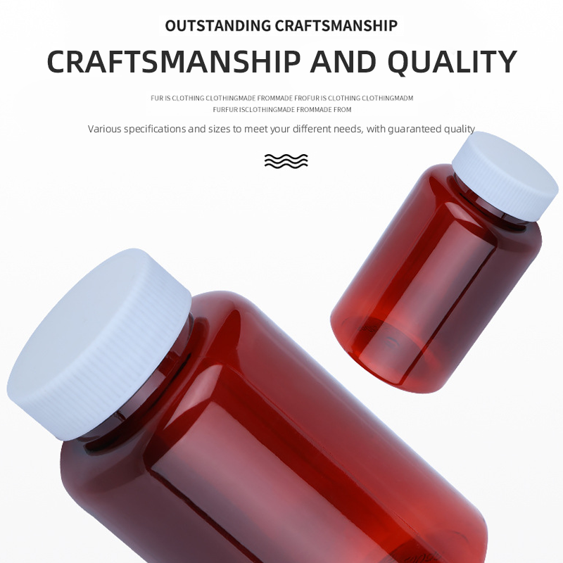 15ml/20ml/30ml/100ml Powder Bottle Solid Medicine Bottles Vial Container Seal Plastic Clear Empty