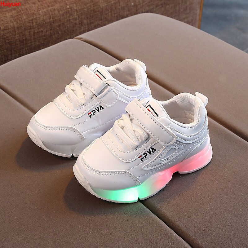 LED Children's Sports Shoes Boys and Girls Children's Sports Shoes