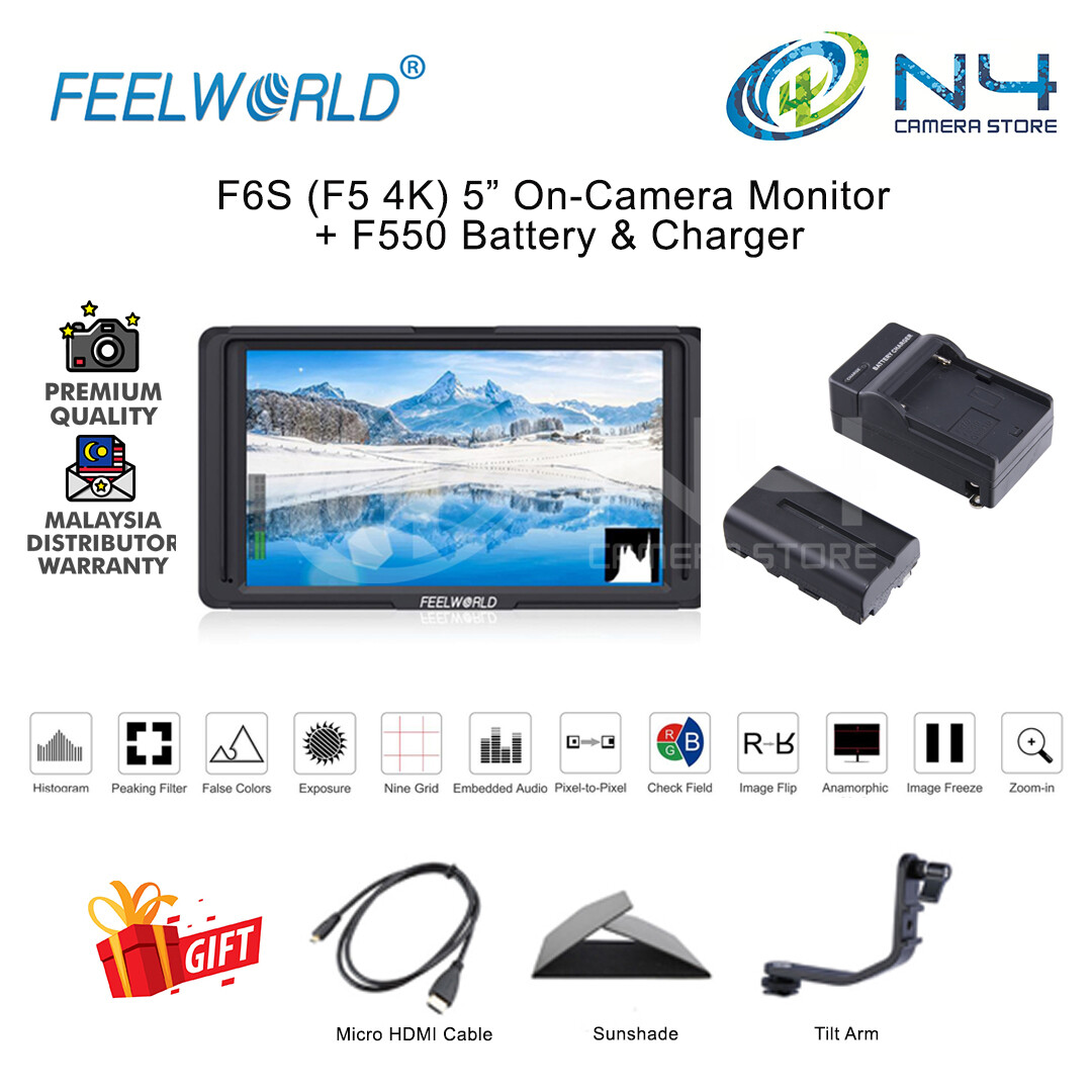 Feelworld F6S (F5) 5inch 4K HDMI Full 