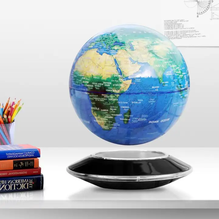 Magnetic Levitation Floating Globe 8 Inch Anti Gravity Floating