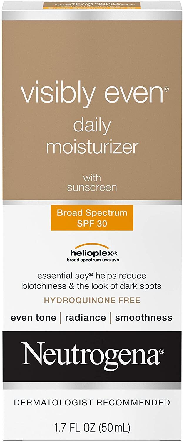 neutrogena visibly even spf 30
