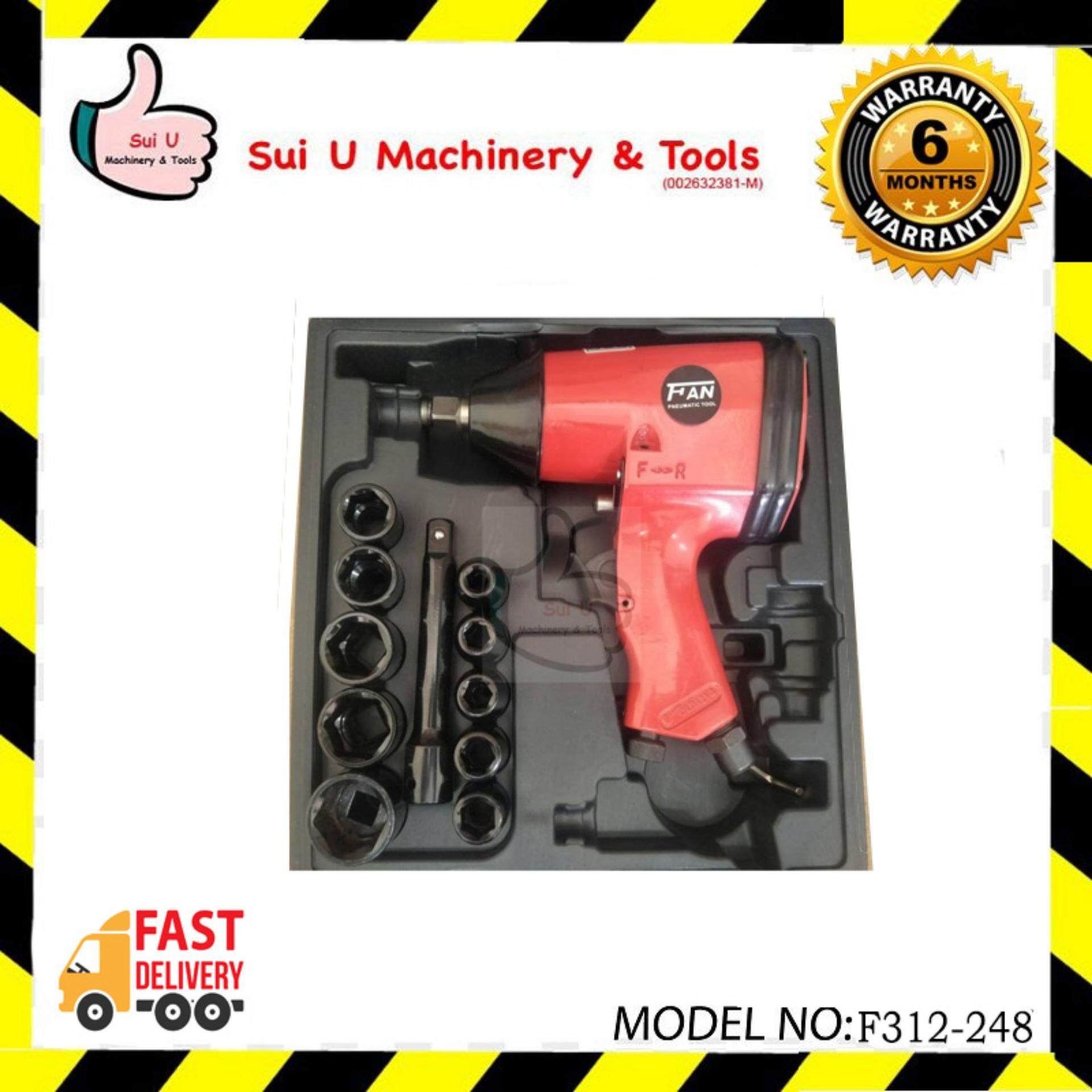 F312-248 Fan 17pcs 1/2 Air Impact 