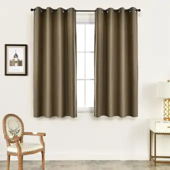 Napearl Plain 100 Blackout Solid Color Curtain Window Bedroom