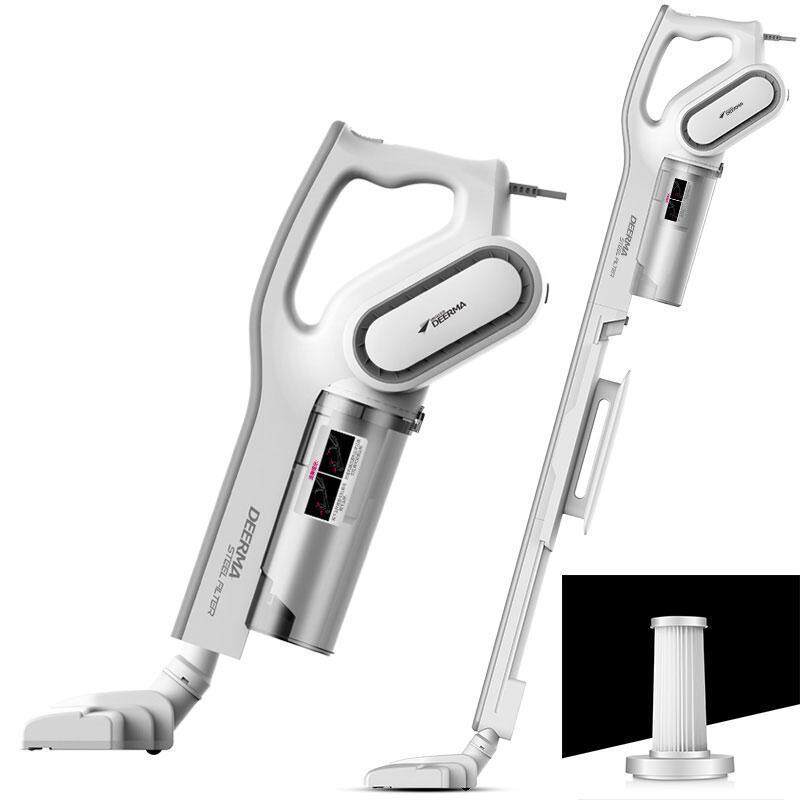 Deerma 2 In 1 Vacuum Cleaner, Portable Handheld & Upright Corded Lightweight BaglessVacuum Cleaner with Extra Replaceable HEPA Filter Singapore