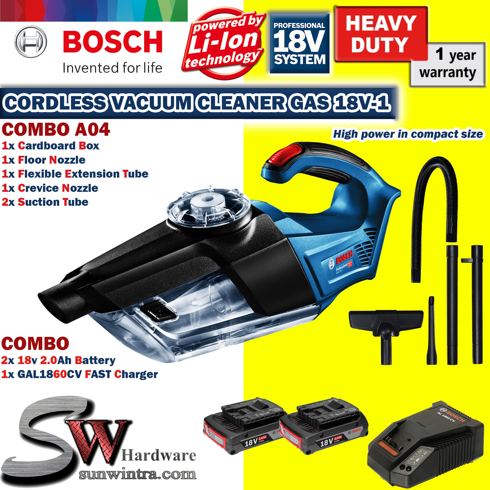 BATTERY \u0026 CHARGER SET GAS 18V 